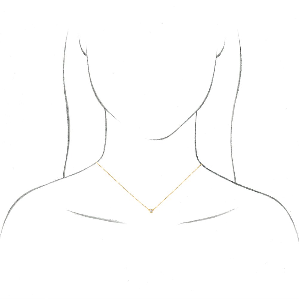 Genuine 14k White Gold 0.5mm Thin Box Chain Necklace for Men and Women - Perfect for Pendants - Available in 16" 18" 20" 22"