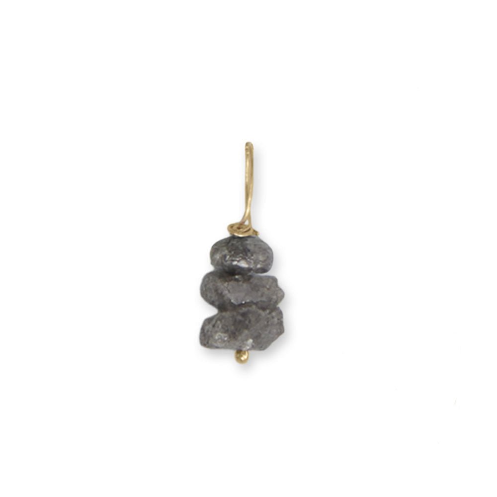 Individual 14k Yellow Gold Gemstone Birthstone Charm for Charm Bracelet or Necklace (January - December)