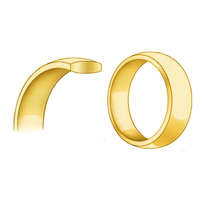 14k Yellow Gold 3mm Unisex Comfort-fit Polished Milgrain Wedding Band