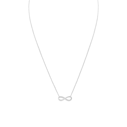 Sterling Silver Infinity Symbol Necklace