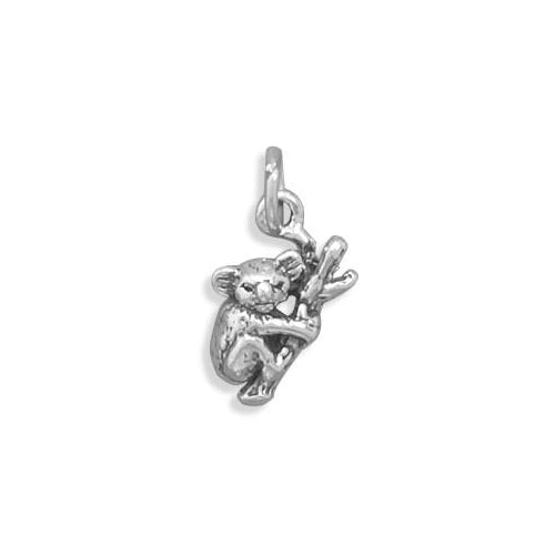 Sterling Silver Koala in Tree Charm