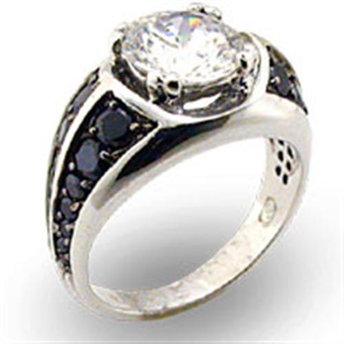 Special Color 925 Sterling Silver Ring with AAA Grade CZ  in Clear