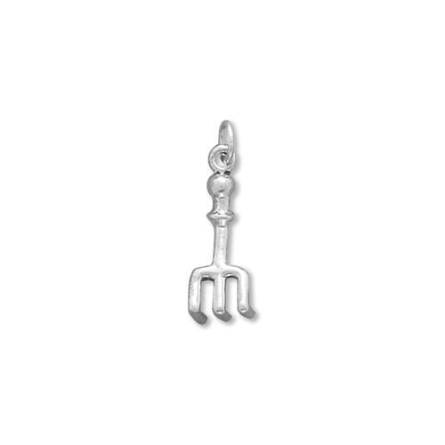 Sterling Silver Garden Rake Charm