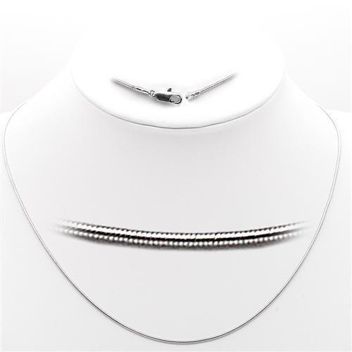 High Polished 925 Sterling Silver Chain with No Stone