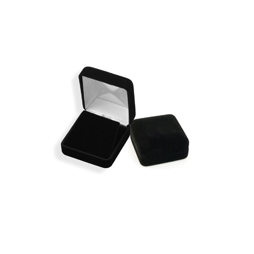 Genuine 14k Yellow Gold 10mm Unisex Men's Square Shaped Micro Pave Cubic Zirconia CZ Kite Studs