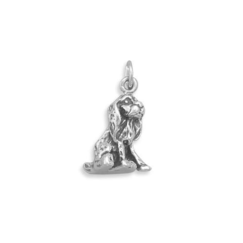 Sterling Silver Cocker Spaniel Charm