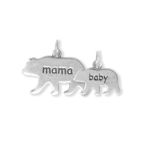 Oxidized Authentic 925 Sterling Silver Cribbage Board Women's Charm for Bracelet or Necklace