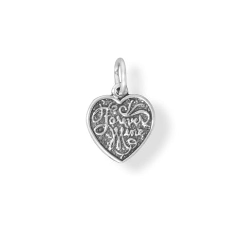 Sterling Silver Oval "Queen" Tag Charm for Charm Bracelet or Necklace