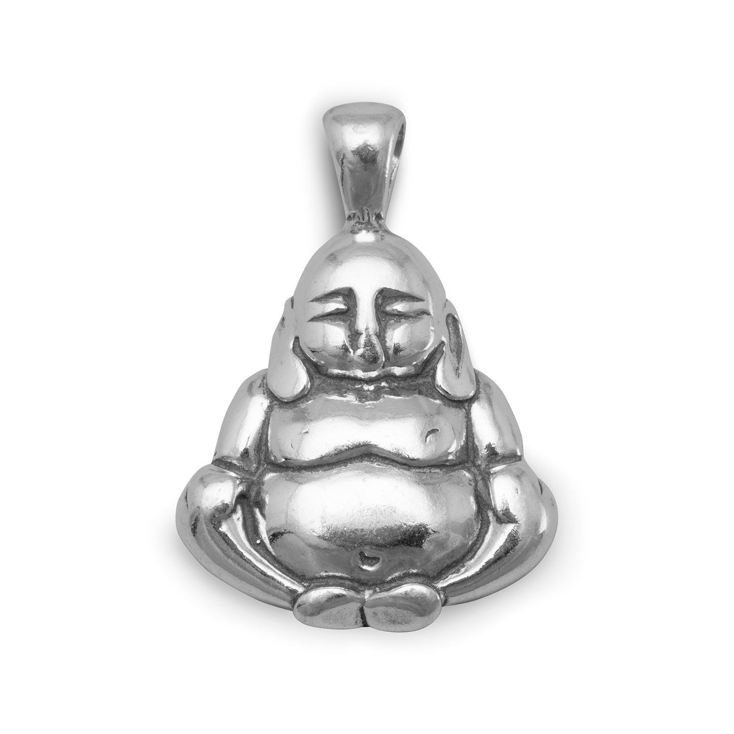 Sterling Silver Buddha Pendant