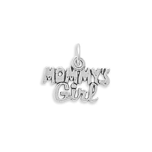 Sterling Silver Mommy's Girl Charm