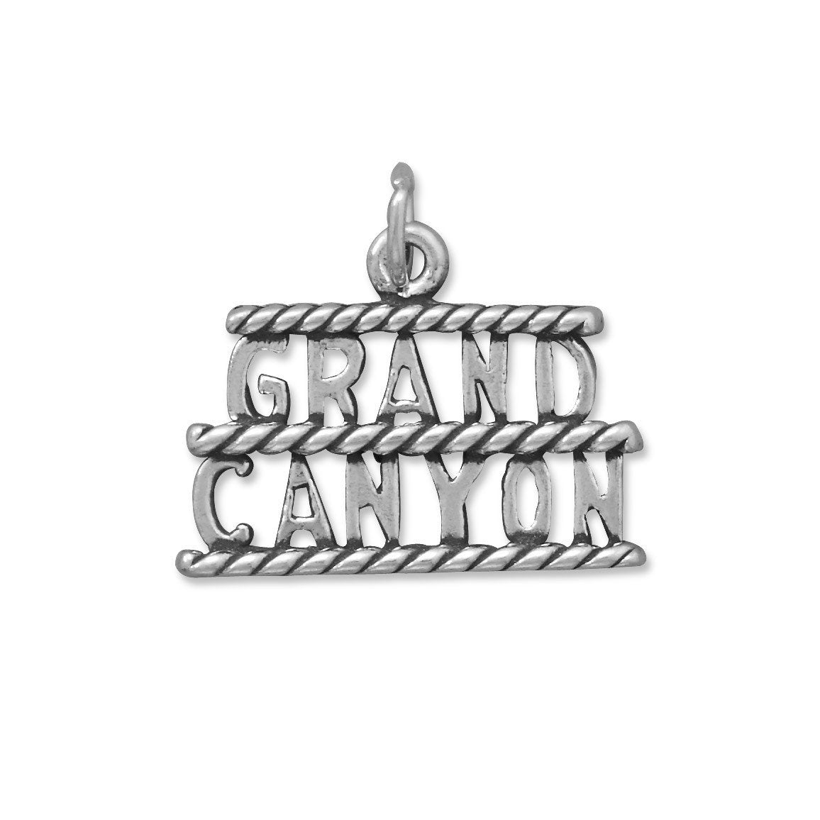 Authentic 925 Sterling Silver Grand Canyon Women's Charm for Bracelet or Necklace