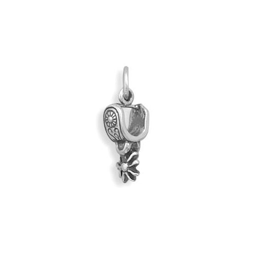 Sterling Silver Spur Charm