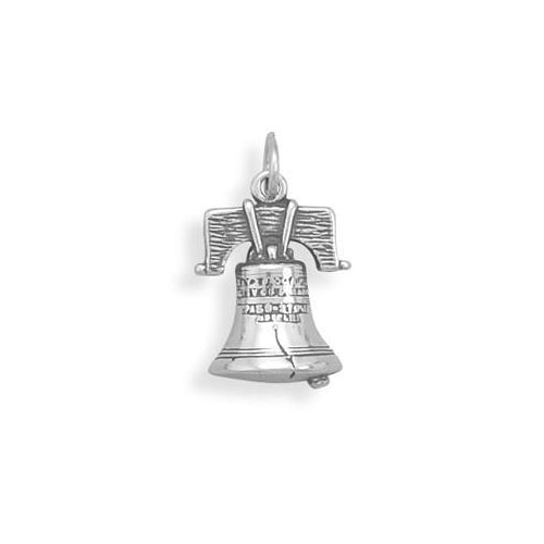 Sterling Silver Liberty Bell Charm