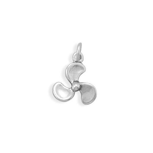 Sterling Silver Propeller Charm