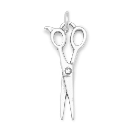 Authentic 925 Sterling Silver Scissors Women's Charm for Bracelet or Necklace