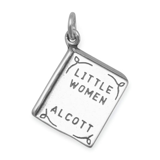 Authentic 925 Sterling Silver Little Women Book Women's Charm for Bracelet or Necklace