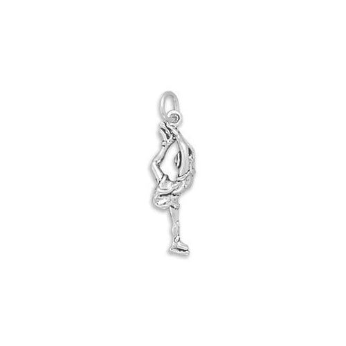 Sterling Silver Ice Skater Charm