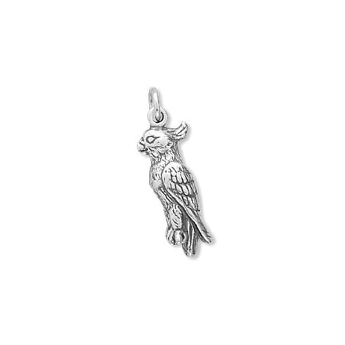 Sterling Silver Cockatiel Charm