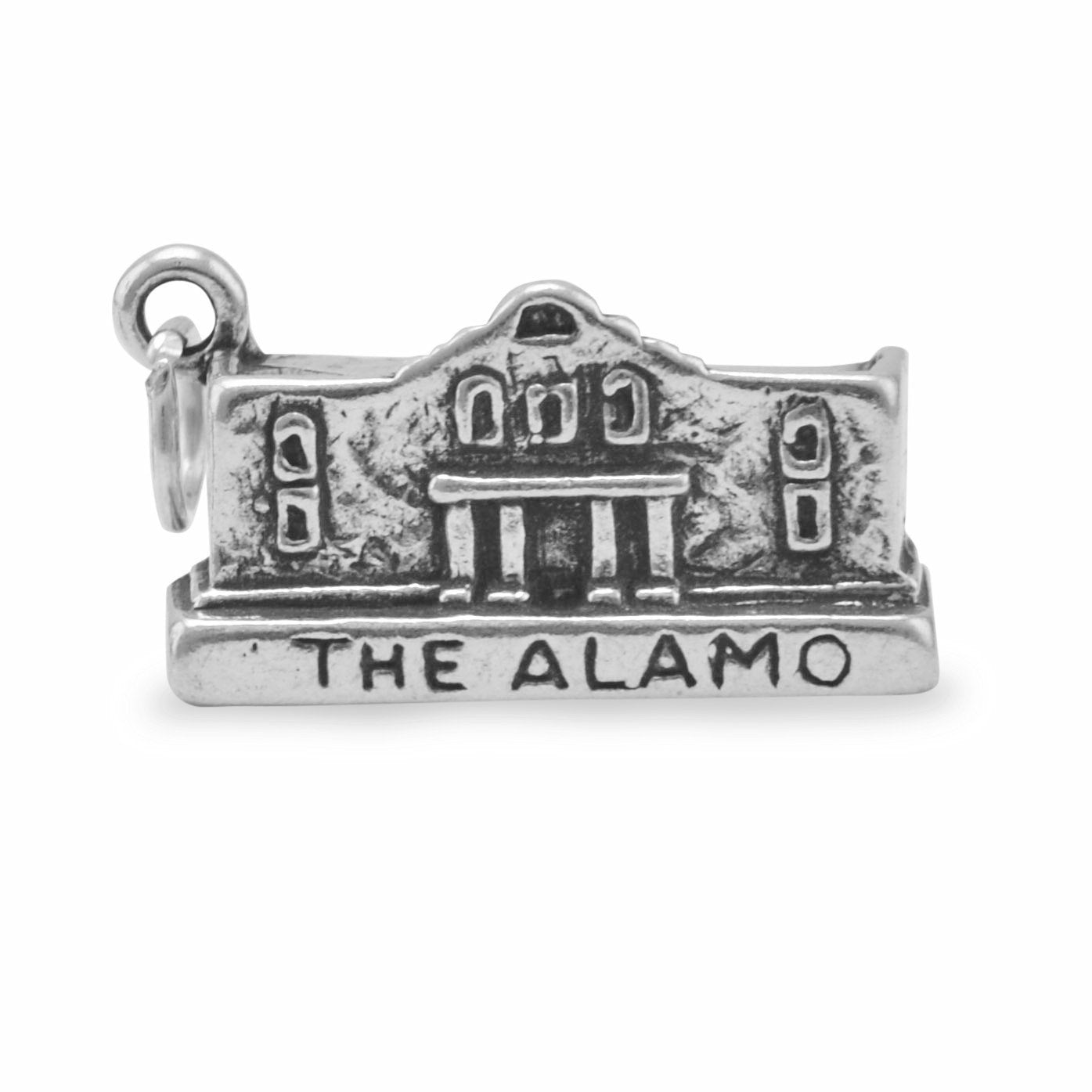 Authentic 925 Sterling Silver Alamo Women's Charm for Bracelet or Necklace