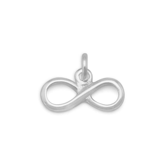 Authentic 925 Sterling Silver Infinity Women's Charm for Bracelet or Necklace