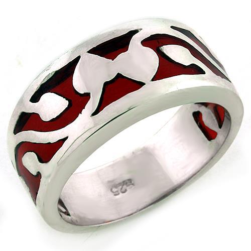 High Polished 925 Sterling Silver Ring with No Stone