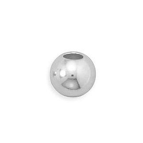 8mmSterling Silver Bead with 4mm Hole