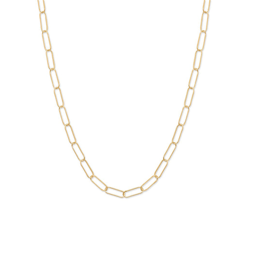 14/20 Gold Fill Paper Clip 18" Necklace