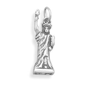 Sterling Silver Statue of Liberty Bracelet Charm